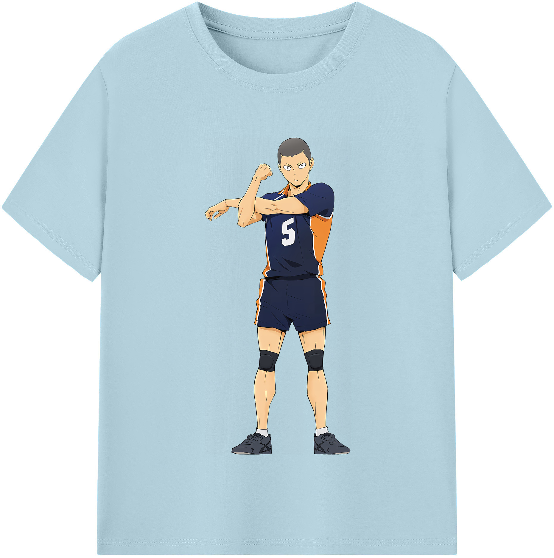 （画像用） ハイキュー!! Haikyu!! 綿100％半袖Tシャツ（フロントプリント）